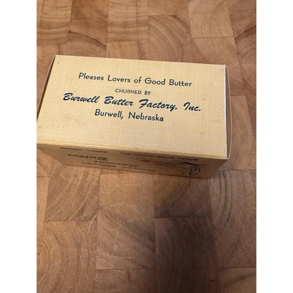 Vintage Sweet Clover Special‎ Butter House pic Burwell Nebraska unused mint